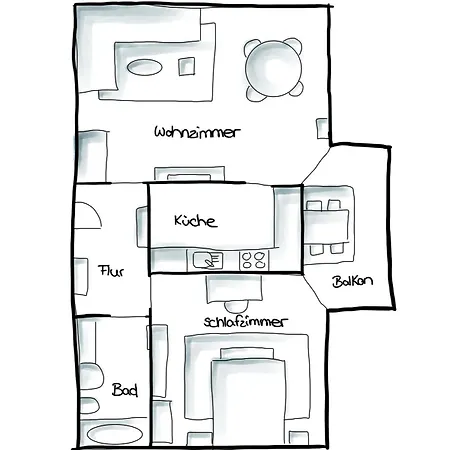 Stilvolle Seewohnung In Utting *
